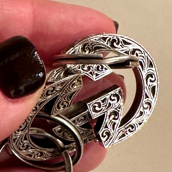 Gucci Engraved Interlocking GG Key Chain NEW IN BOX - Picture 9 of 11